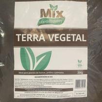 Terra vegetal orgânica 25kg mix