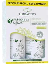 Terractiva pack de sabonete líquido íntimo refresh são duas unidades de 300 ml