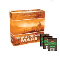 Terraforming Mars - Board Game - com sleeves Bucaneiros - MeepleBR