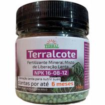 TerralCote 180g Fertilizante Mineral Misto de Liberacao Lenta Terral TerralCote 180g Fertilizante Mineral Misto de Liberacao Lenta Terral