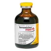 Terramicina Zoetis Mais Injetável 20ml - 6 Unidades Terramicina Zoetis Mais Injetável 20ml - 6 Unidades