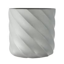 Terrano vaso maragogi cinza 30cm Terrano vaso maragogi cinza 30cm