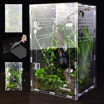 Terrário acrílico MYGIIKAKA 35x19x20 cm Spider Compartimento Terrário acrílico MYGIIKAKA 35x19x20 cm Spider Compartimento