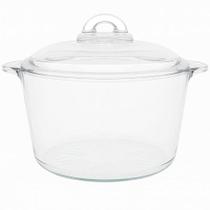 Terrina/Tigela de Vidro com Tampa 2,5L N247090-3 - Quanhe