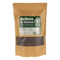 Terrô Folhas & Flores Substrato Plantas Vaso E Jardineira 3l