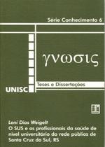 Teses e Dissertações - Série Conhecimento: Volume 6 - EDUNISC