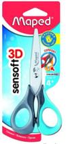 Tesoura 13 cm sensoft 3d para Canhotos cores sortidas blister x 1 maped 693500 Tesoura 13 cm sensoft 3d para Canhotos cores sortidas blister x 1 maped 693500
