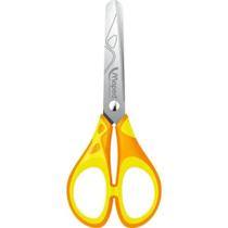 Tesoura 13cm Soft Neon MAPED Amarelo Tesoura 13cm Soft Neon MAPED Amarelo