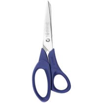 Tesoura 19cm azul Mundial