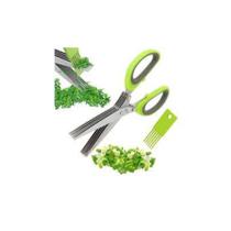 Tesoura 5 Laminas Multiuso Plastico e Metal 19 cm Tesoura 5 Laminas Multiuso Plastico e Metal 19 cm