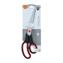 Tesoura Aço Inox Papel Escola Cozinha Costura Multiuso 24,5cm