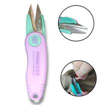 Tesoura Arremate Princess Metal Costura Acabamento Pic Lilás Tesoura Arremate Princess Metal Costura Acabamento Pic Lilás