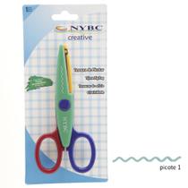 Tesoura Artesanal de Picotar ZIG ZAG Ondulado