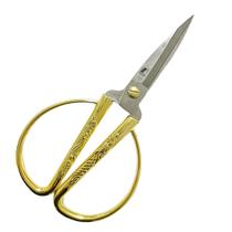 Tesoura asa Retro vintage 15cm para costura artesanato cortes tecidos uso geral cabo decorado