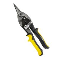 Tesoura Aviação Corte Reto Chapa Ferro Aço Inox Profissional 25cm Fertak