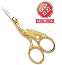 Tesoura bordar passaro dourada practical mundial m428-3.1/2
