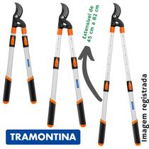 Tesoura Bypass Cabo Extensível Metálico Tesoura Poda Cabo Tramontina