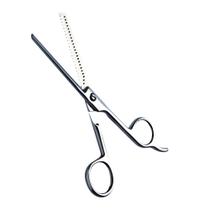 Tesoura Cabeleireiro Profissional 6.0 Lamina Dentada aço inox com anel de silicone Marco Boni 1707 Tesoura Cabeleireiro Profissional 6.0 Lamina Dentada aço inox com anel de silicone Marco Boni 1707