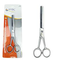 Tesoura Cabelo Inox Desbaste Simples 5 3/4" - NYBC Beauty - Corte preciso e desfiado com lâmina dentada