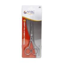 Tesoura Cabelo Inox Fio Laser 5" - NYBC Beauty - Corte preciso e reto com lâmina de fio laser