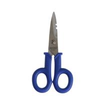 Tesoura Cabista Eletricista Forjada 5 1/2" para Cortar e Decapar Fios Berg 21.264.55