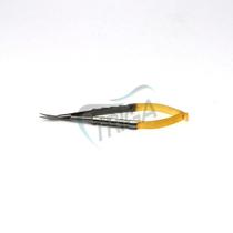 Tesoura Castroviejo 11cm Curva Com Videa
