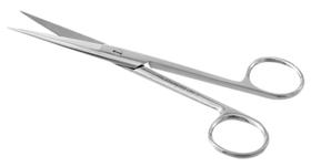 TESOURA CIRURGICA 15 CM RETA Ponta Fina/Fina