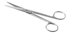 TESOURA CIRURGICA 17 CM RETA Ponta Fina/Fina