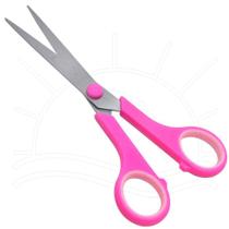 Tesoura Comfort Círculo 17,2cm - Rosa