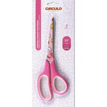Tesoura Comfort Estampada Círculo 21,5cm - Doces