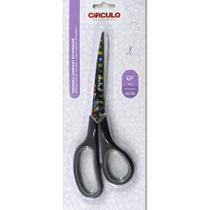 Tesoura Comfort Estampada Círculo 21,5cm - Torre Eiffel Tesoura Comfort Estampada Círculo 21,5cm - Torre Eiffel