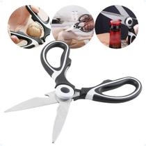 Tesoura Corta Frango De Cozinha Multiuso Doméstica Aço Inox