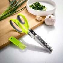 Tesoura corta verdura/folhas 21cm - Yangzi