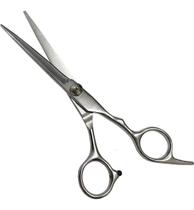 Tesoura Cortar Cabelo Cabeleireiro Descanso Dedo Inox 17cm