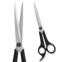 Tesoura Corte De Cabelo Mundial Com Descanso Barbeiro Grande - Corneta Craft