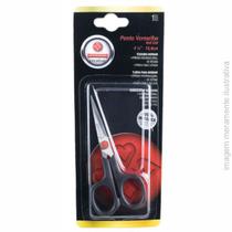 Tesoura corte manual bordar ponto vermelho mundial 10,8cm - 668n-4 1/4'