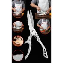 Tesoura Cozinha Aço Inox 26cm P/ Frango e Peixe Tesoura Cozinha Aço Inox 26cm P/ Frango e Peixe