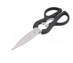 Tesoura Cozinha Multiuso Quebra Nozes Abridor Aço Inox 21cm