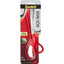 Tesoura de Aço Inox 21cm Scotch 3M Tesoura de Aço Inox 21cm Scotch 3M