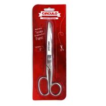 Tesoura de Aço Multiuso Tecido Corte Costura Circulo 8,0"