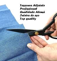 Tesoura de Alfaiate Profissional, Reforçada, Pesada, Preta Tesoura de Alfaiate Profissional, Reforçada, Pesada, Preta