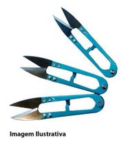 Tesoura de Arremate Cabo Plástico Azul Jack Tesoura de Arremate Cabo Plástico Azul Jack