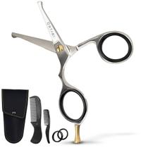 Tesoura de barba ONTAKI Japanese Steel 10,7 cm com ponta arredondada