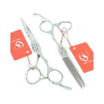Tesoura De Cabeleireiro Profissional De 5,5/6 Polegadas Meisha 440C Tesoura De Corte De Cabelo Em
