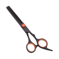 Tesoura De Cabeleireiro Profissional De Aço Inoxidável Colorida De 6 Polegadas Para Corte E Desbaste