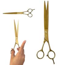 Tesoura De Cortar Cabelo Fio Laser Profissional 8.0 Mofashi