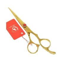 Tesoura De Corte De Cabelo De Aço Japonês Com Borda Afiada De 6,0 Polegadas Para Salão De
