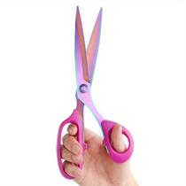 Tesoura de costura para alfaiate tesoura profissional de aço inoxidável Titanium 8-1/2 Pol. 21,5Cm