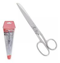 Tesoura de Costura Profissional Tradicional Forjada Aço Inox