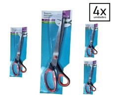 Tesoura De Costura Tecido Multiuso Inox Grande 26cm 4x Pcs Tesoura De Costura Tecido Multiuso Inox Grande 26cm 4x Pcs